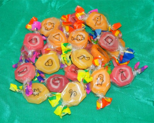 symbols on sweets